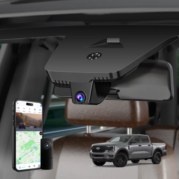 Premium 4K OEM Dash Cam for Ford Ranger 2024-2026 Invisible Dashcam [2024-2026]