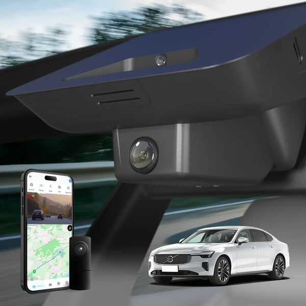 Fuvymyt Volvo S90 Dash Cam OEM Style 4K UHD Premium Integrated Dashcam