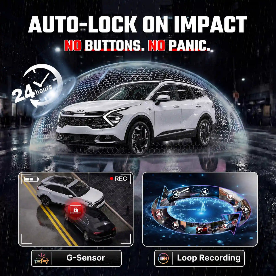 Fuvymyt Kia Sportage Dash Cam OEM Style 4K UHD Premium Integrated Dashcam [2026]