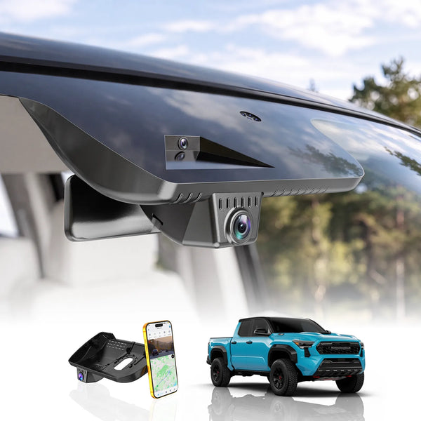 Premium 4K OEM Dash Cam for Toyota Tacoma | Invisible Dashcam [2018-2026]