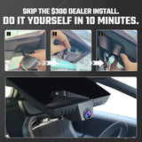 Fuvymyt Hyundai Tucson Dash Cam OEM Style 4K UHD Premium Integrated Dashcam