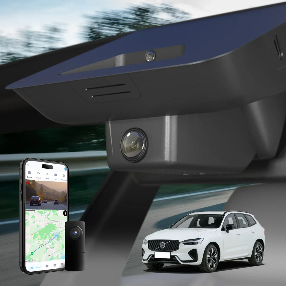Fuvymyt Volvo XC60 Dash Cam OEM Style 4K UHD Premium Integrated Dashcam