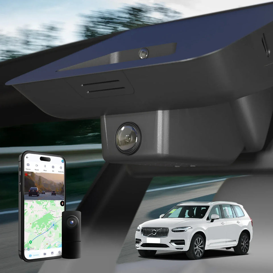 Fuvymyt Volvo XC90 Dash Cam | OEM Style 4K UHD Premium Integrated Dashcam [2023-2026]