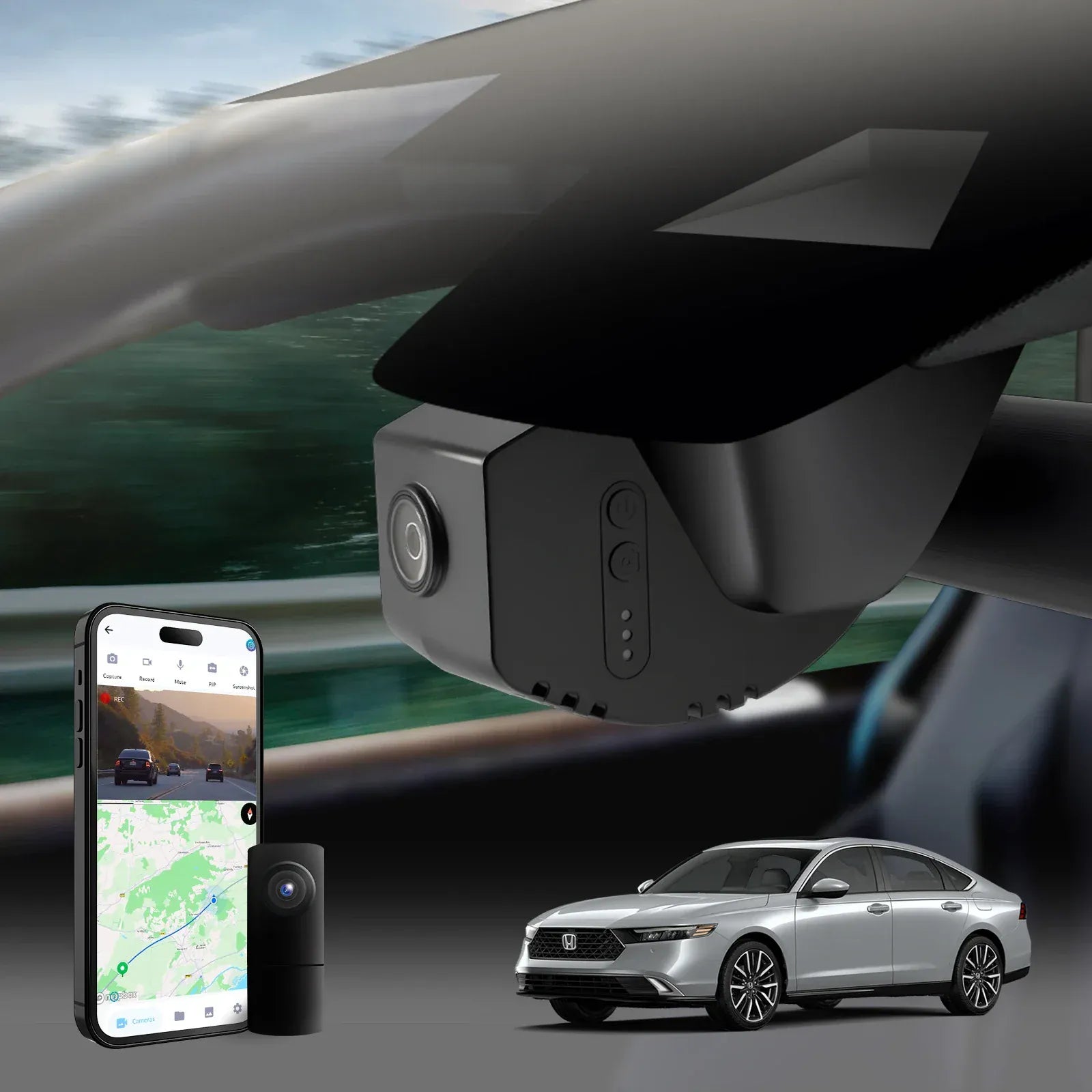 Premium 4K OEM Dash Cam for Honda Accord | Invisible Dashcam [2023-2025]