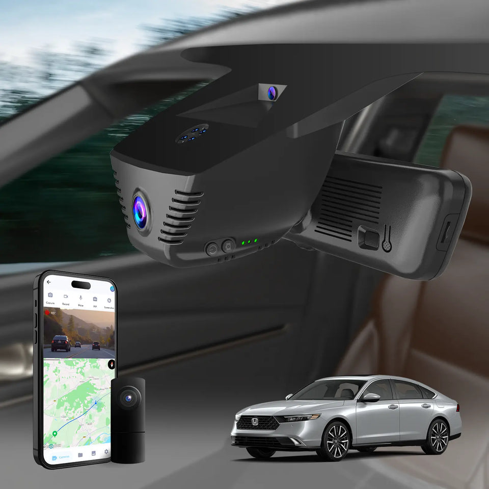 Premium 4K OEM Dash Cam for Honda Accord | Invisible Dashcam [2023-2025]