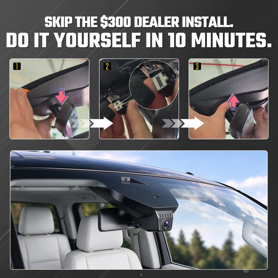 Chevrolet Colorado Dash Cam — Hidden OEM-Style 4K Dash Cam (2023–2026)
