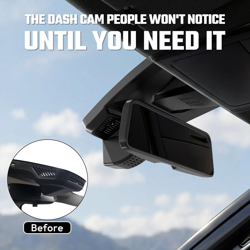 Premium 4K OEM Dash Cam for Ford Ranger 2024-2026 Invisible Dashcam [2024-2026]