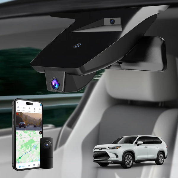 Fuvymyt Toyota Grand Highlander Dash Cam OEM Style 4K UHD Premium Integrated Dashcam [2024-2026]