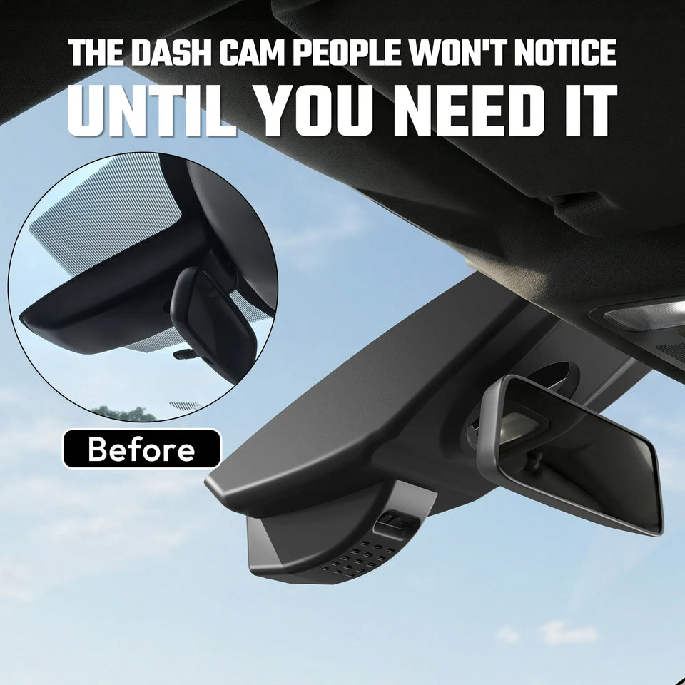 Fuvymyt Toyota Highlander Dash Cam OEM Style 4K UHD Premium Integrated Dashcam [2018-2026]