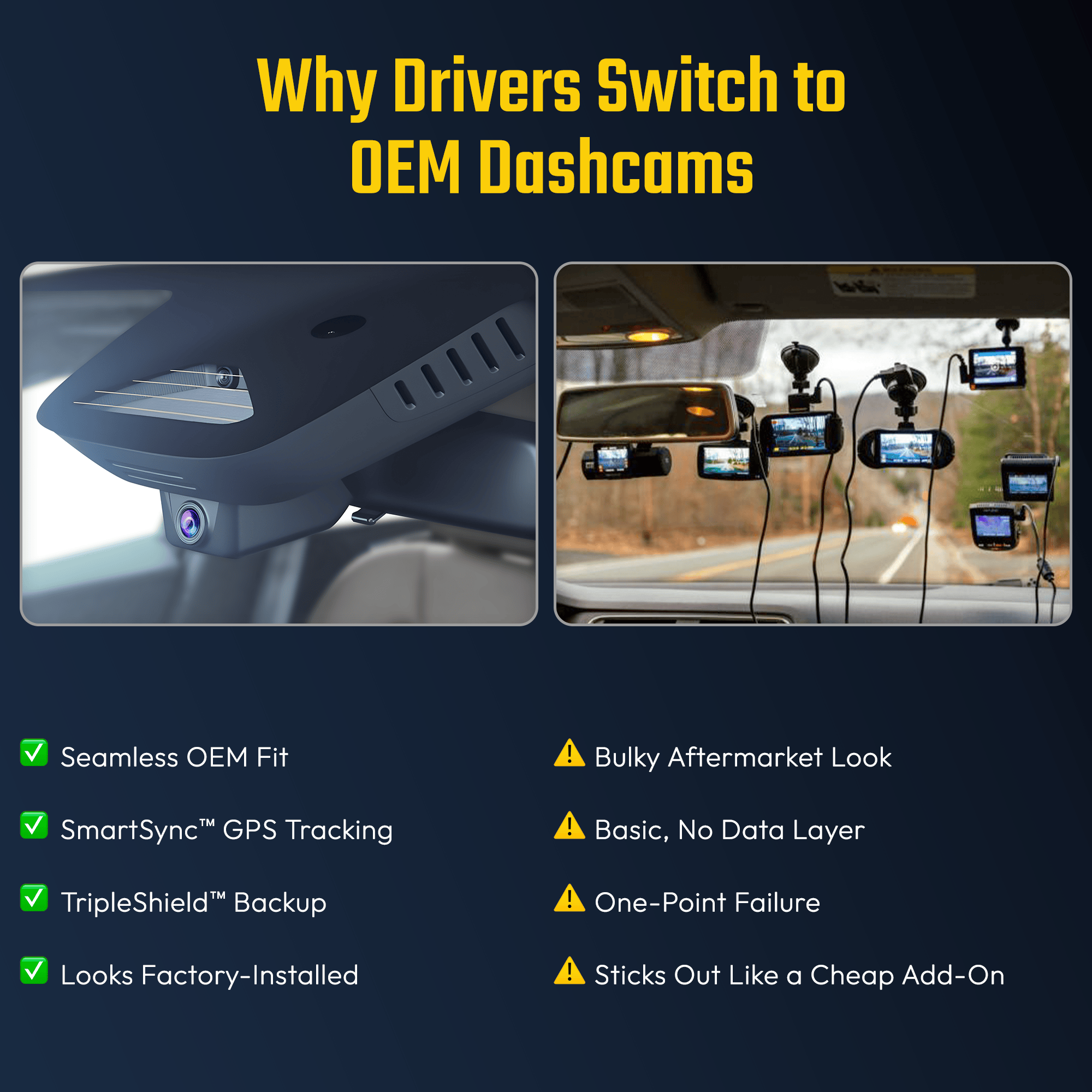 Fuvymyt OEM Dashcam for Volvo XC90, S60 & More (2018–2025)