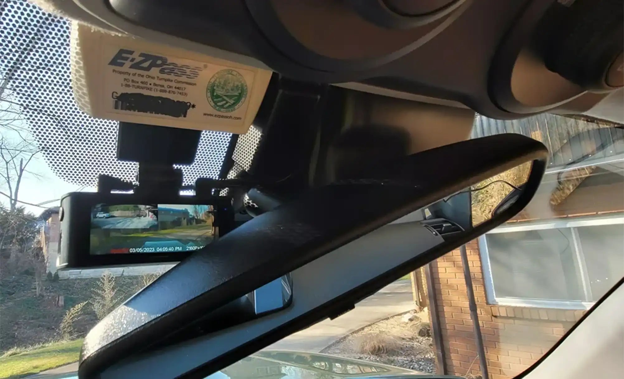 Hidden camera with incorrect fit on vehicle