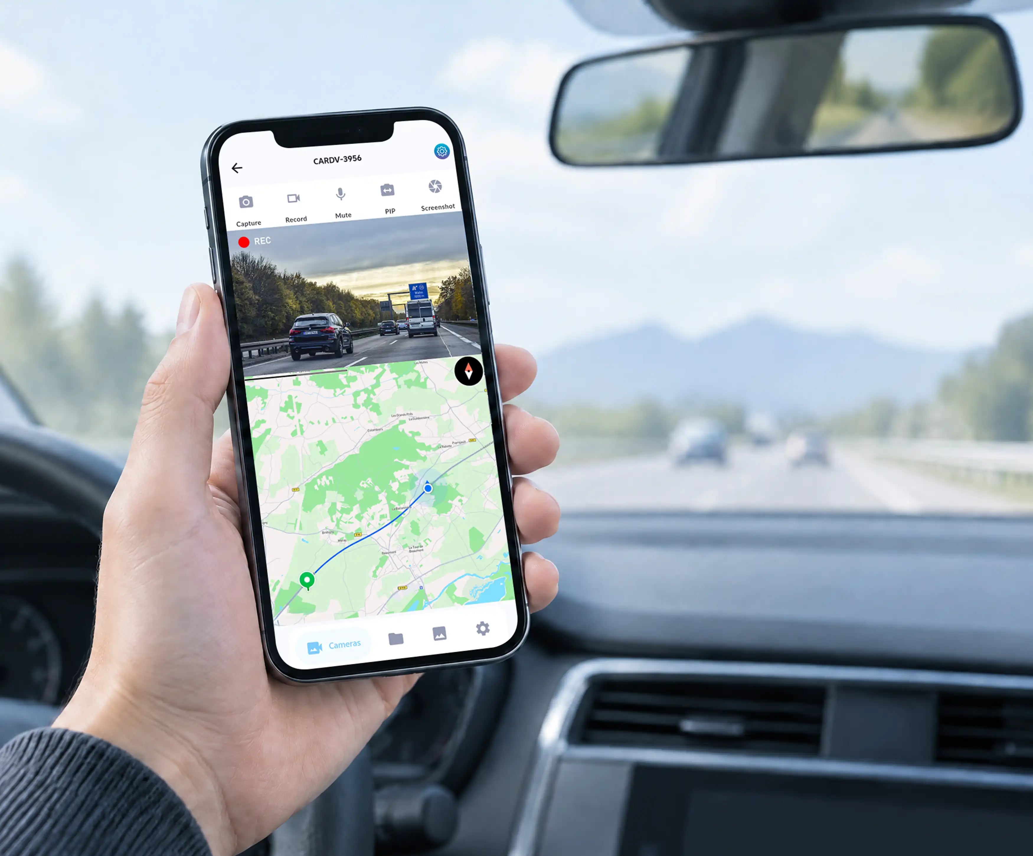 Footage on your phone - wireless video export feature